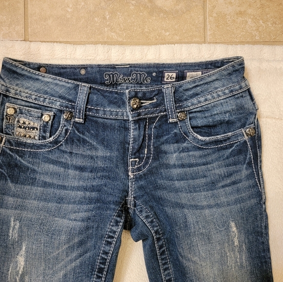 Miss Me Jeans Crop 26 - Picture 2 of 7